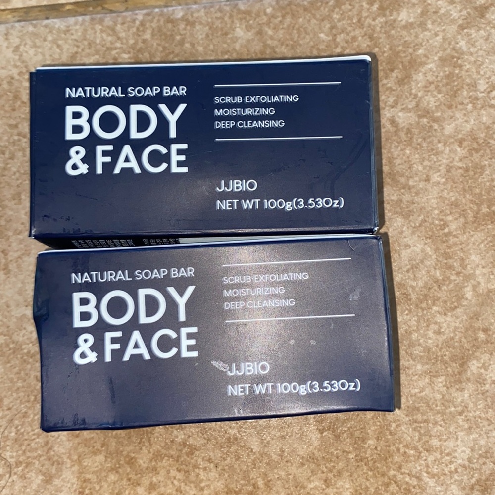 Natural soap bar body & soap2 pcs